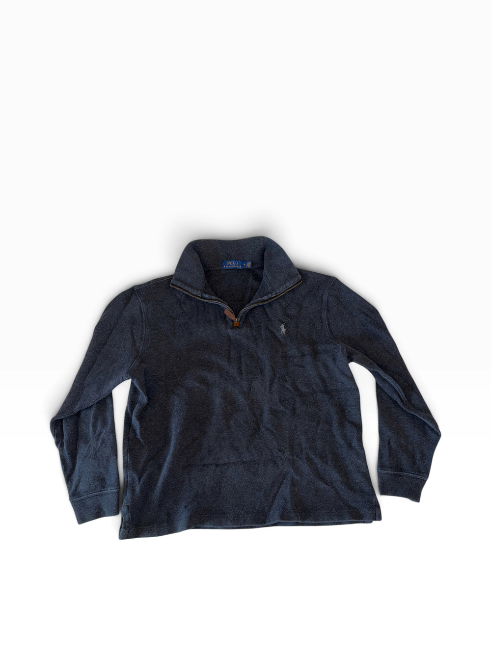 Polo Ralph Lauren Quarter-Zip Jacket | Charcoal Gray | Men's M | Classic Fit